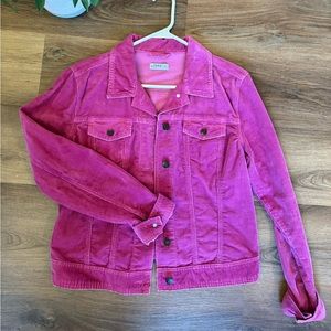 Gap 1969 Corduroy Barbie Pink jean jacket